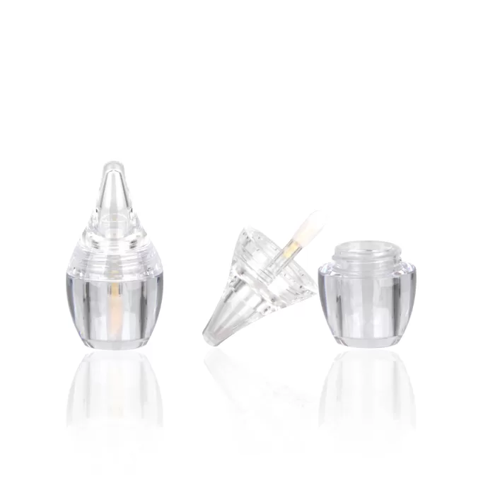 Manufacturer Supply 3ml As Transparent Drop Shape Container With Bead Applicator Nail Polish Oil Packaging Labels - LG253 - Image 5