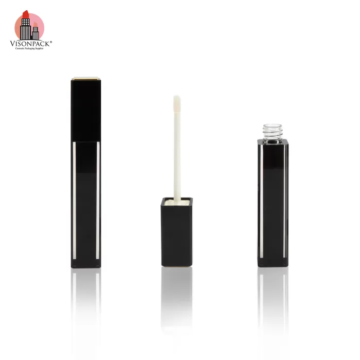 Eco Friendly Custom Color Private Label Packaging 3ml Clear Bottle Square Tubes Luxury - LG441