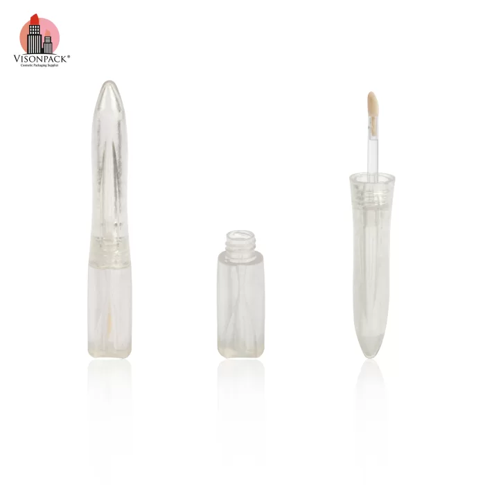 Factory Wholesale Unique Design Plastic Lipgloss Tubes Containers Custom OEM - LG461