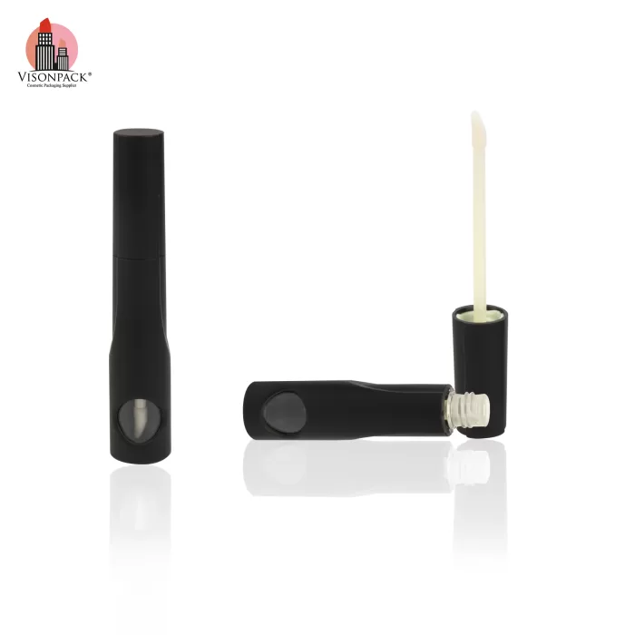 Matte Black Lip Oil Container Wholesale Custom Empty Case Tubes - LG478 - Image 4