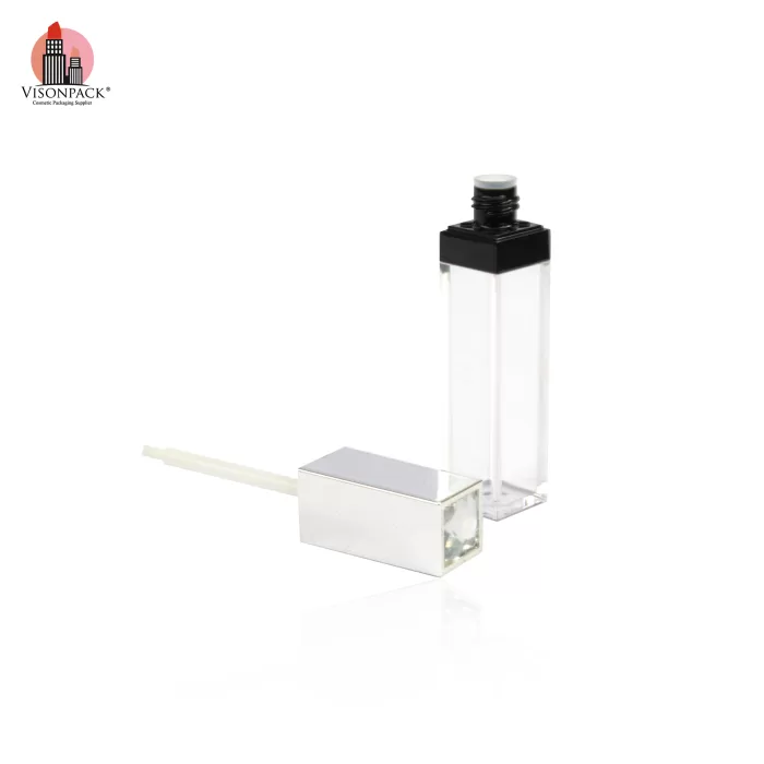 Custom Crystal Top Square Clear Tubes Packaging Wholesale Empty Lipstick Containers - LG485 - Image 3