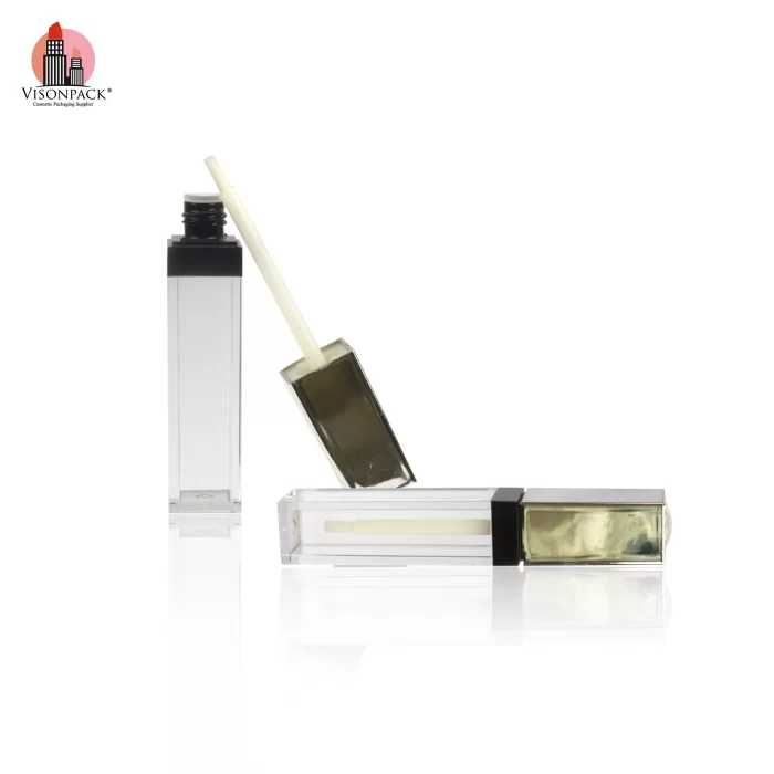 Custom Crystal Top Square Clear Tubes Packaging Wholesale Empty Lipstick Containers - LG485 - Image 4