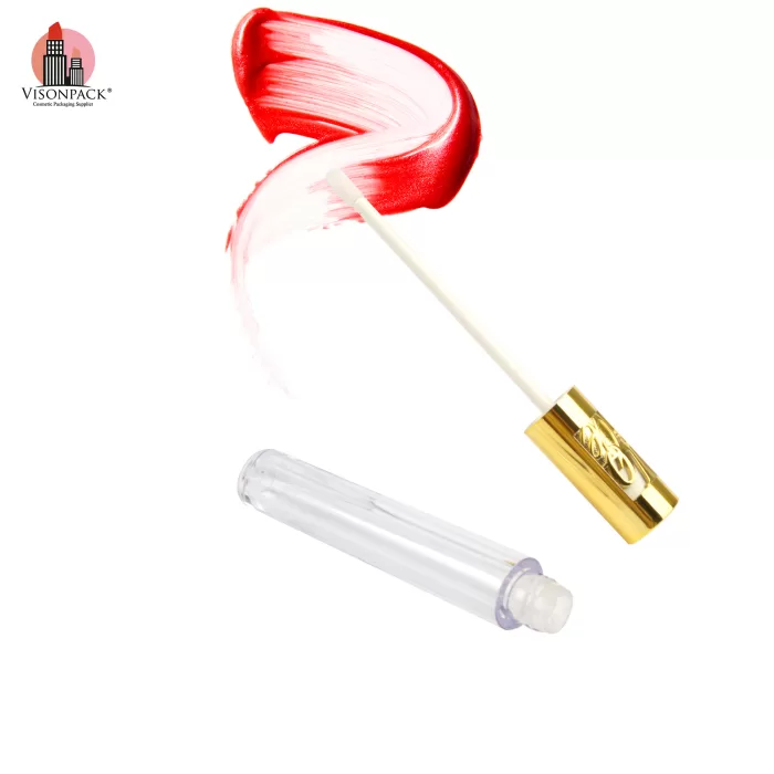 5ml Love Shape Luxury Gold Round Clear Tube with Custom Lid Color And OEM - LG496 - Image 5