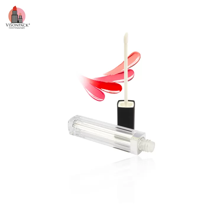 Matte Black Square Lip Gloss Tubes High Quality 9.5ml Empty Containers Custom Color - LG501 - Image 3