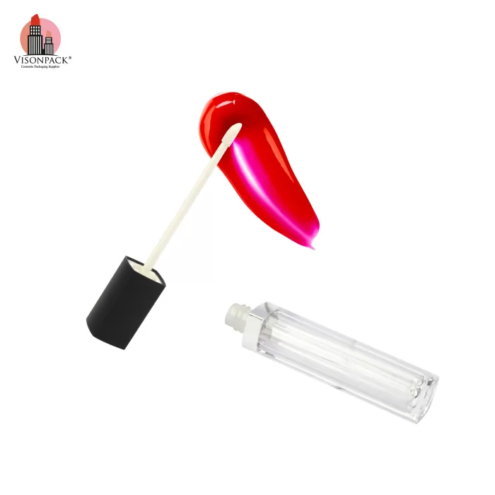 Matte Black Square Lip Gloss Tubes High Quality 9.5ml Empty Containers Custom Color - LG501 - Image 4