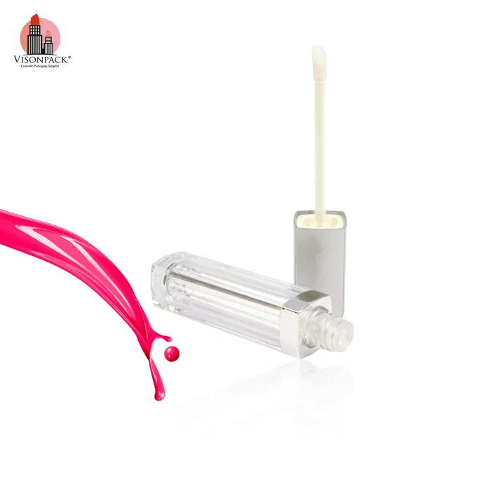 High Quality Custom Color Clear Square Containers Luxury Makeup Packaging - LG505 - Image 4
