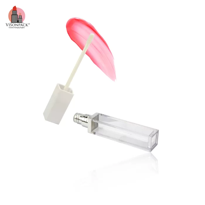 Factory OEM Custom 8ML Tubes Clear Bottle Square Colorful Makeup Containers Private Label - LG508 - Image 3