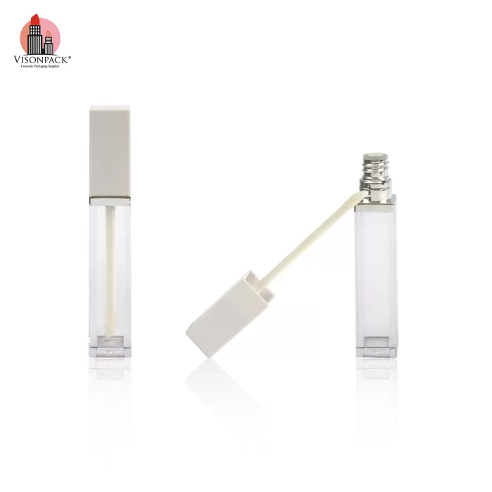 Factory OEM Custom 8ML Tubes Clear Bottle Square Colorful Makeup Containers Private Label - LG508 - Image 4