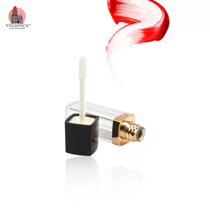 Double Layer Mini Square Containers With Inner Bottle Custom Color Tubes Packaging Black - LG522 - Image 2