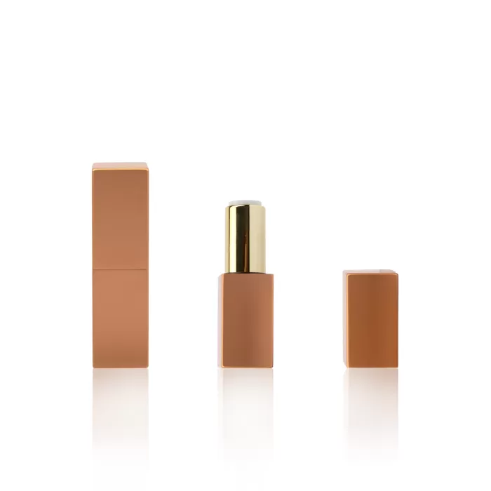 Hot 3g Plastic Mini Square Lipstick Container Black Gold Cute Small Empty Balm Packaging Cream Tube - LS032 - Image 4