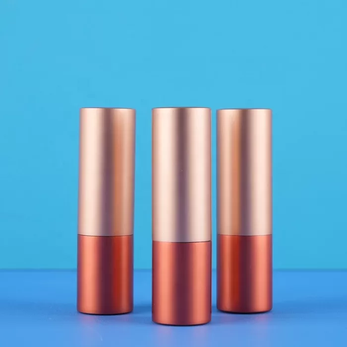 Custom Brand High Quality Aluminum Magnetic Lipstick Metal Round Balm Package Empty Container 3.5g Wholesale - LS0932
