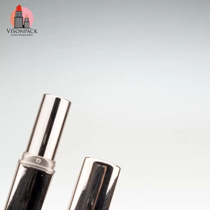 High Quality Aluminum Lipstick Tube Square Shape Lip Container Customized Design - LS114 - Image 2