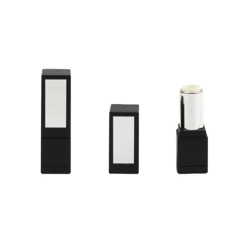New Design Custom Empty Square Case with Mirror Matte Black for Cosmetic Packaging - LS561