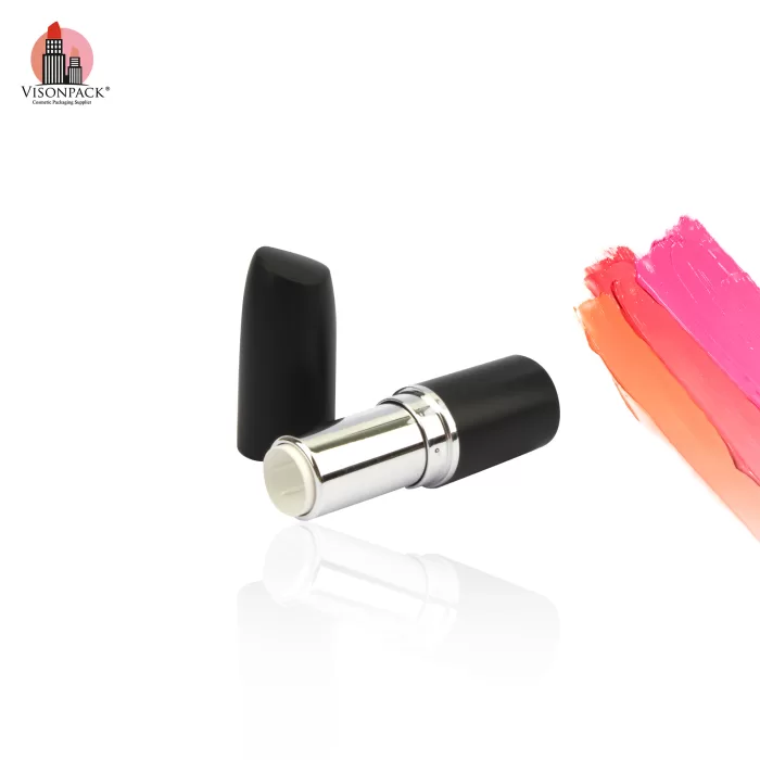 Unique Round Bullet Tube Matte Black Empty Case Custom Color Private Label - LS566 - Image 2