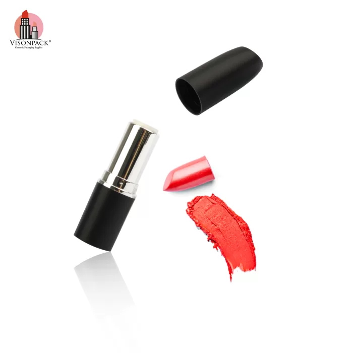 Unique Round Bullet Tube Matte Black Empty Case Custom Color Private Label - LS566 - Image 3