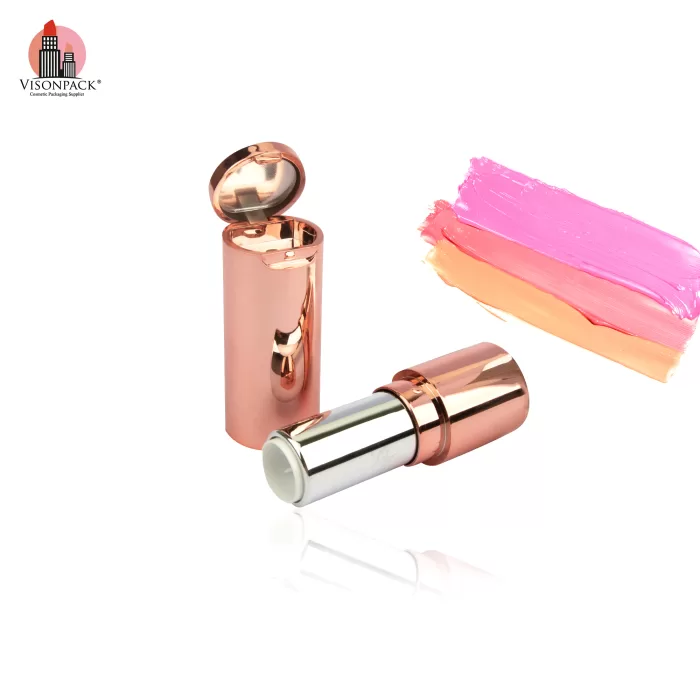 New Design Portable Custom Round Case with Mirror Luxury Packaging - LS578 - Image 2