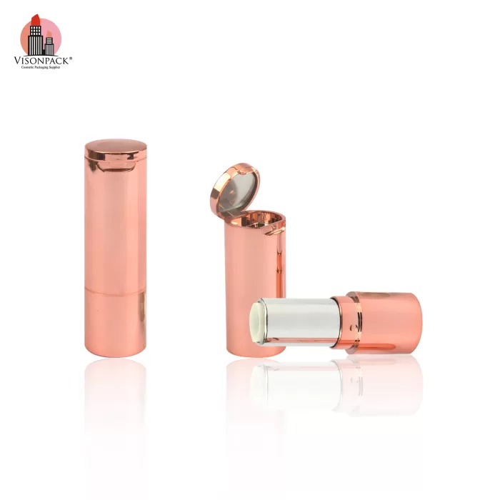 New Design Portable Custom Round Case with Mirror Luxury Packaging - LS578 - Image 4