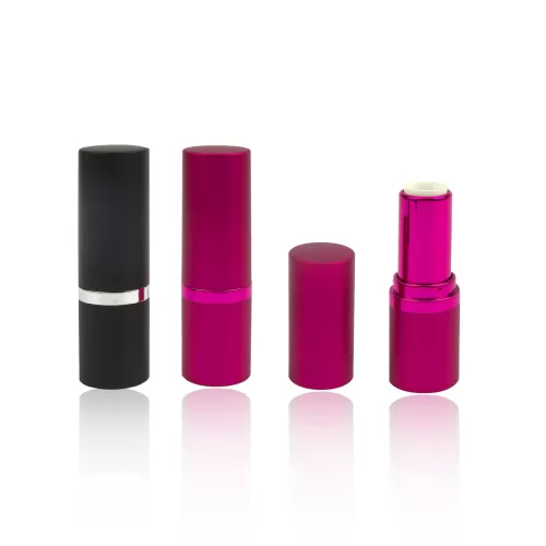 Top Quality Classic Round Empty Plastic Luxury Matte Custom Color - LS592