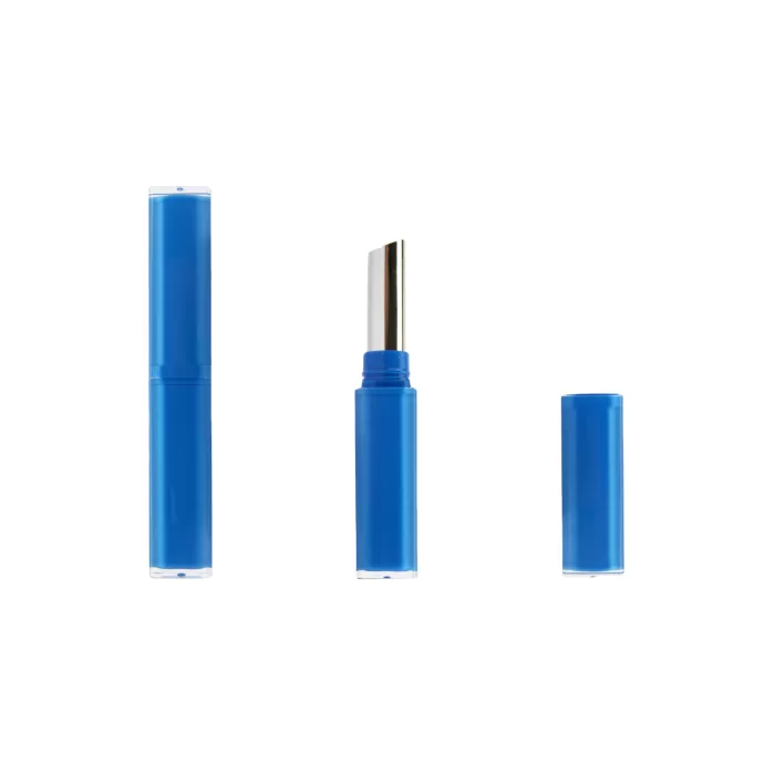 Colorful Dual Wall Slim Lipstick Tubes Square Empty Packaging Custom Color Plastic Balm Containers - LS938 - Image 2