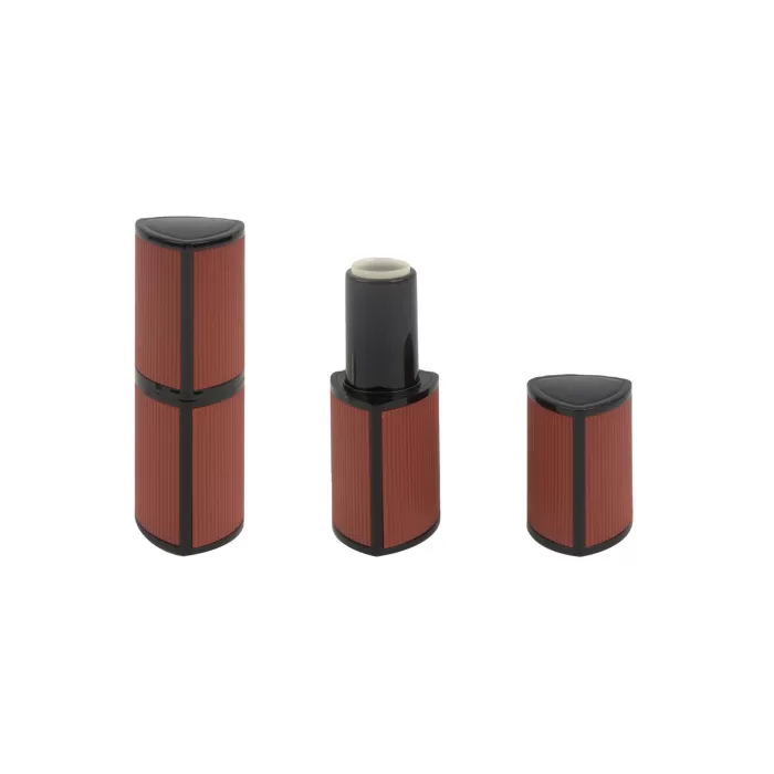 Creative Triangle Shape Lipstick Container Custom Color Empty Plastic Tubes Case - LS949