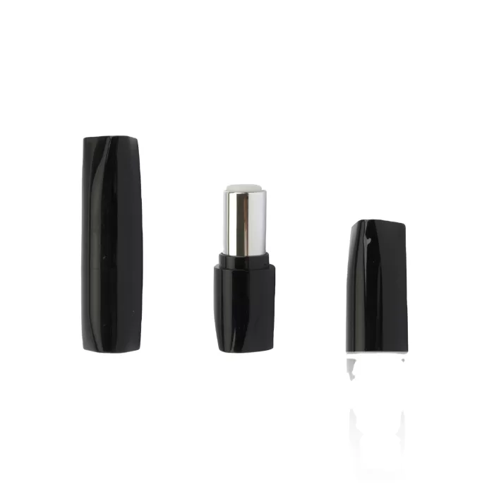 Unique Custom OEM Square Black White Luxury Cosmetic Lipstick Tubes Containers - LS954