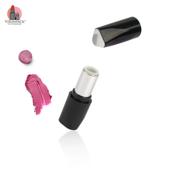 Unique Custom OEM Square Black White Luxury Cosmetic Lipstick Tubes Containers - LS954 - Image 2