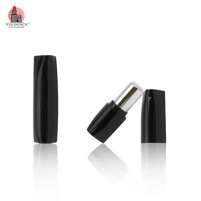 Unique Custom OEM Square Black White Luxury Cosmetic Lipstick Tubes Containers - LS954 - Image 4