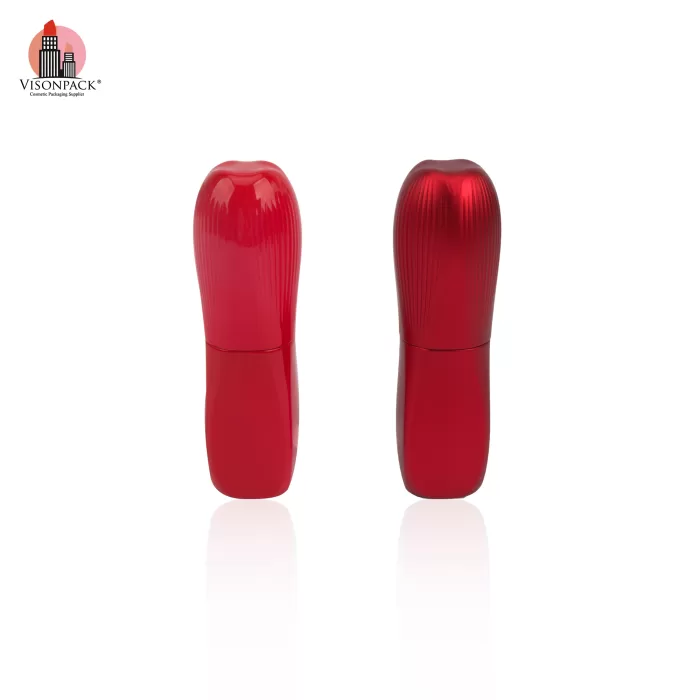Free Samples Private OEM Cosmetic Custom Packaging Matte Red Plastic Lipstick Tubes - LS958 - Image 5