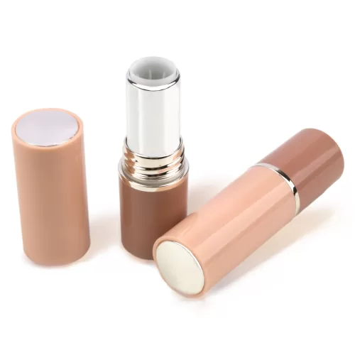 Twist Up Cover Round Empty Lipstick Tube OEM for Cosmetic Packaging - LS965