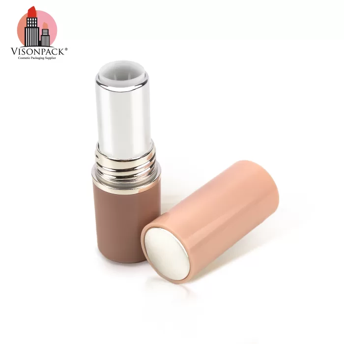 Twist Up Cover Round Empty Lipstick Tube OEM for Cosmetic Packaging - LS965 - Image 4