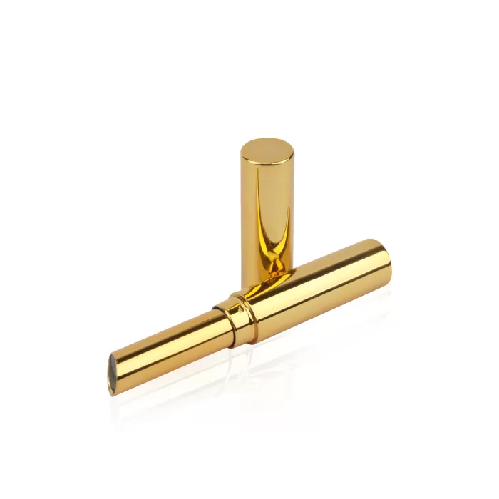 Slim Empty Lip Balm Tube Lipstick Case Container Luxury Gold - LS968 - Image 5
