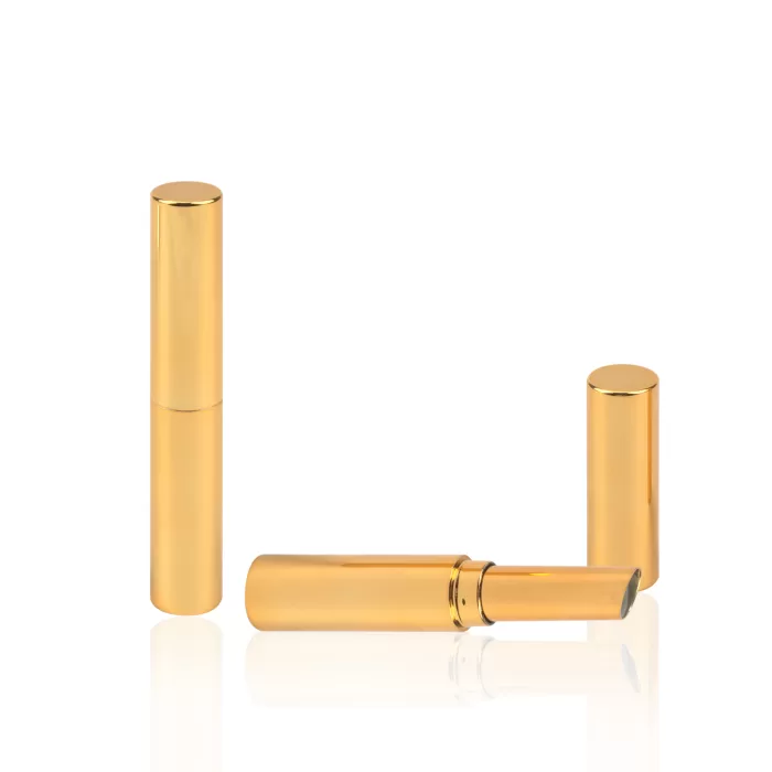 Slim Empty Lip Balm Tube Lipstick Case Container Luxury Gold - LS968 - Image 6
