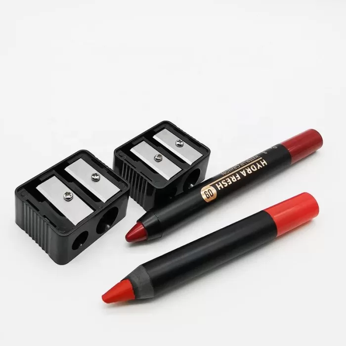 Custom Brand Cosmetic Packaging Sharpenable Lipstick Pen 5g PVC Automatic Highlighter Empty Liner Silkworm Pencil - LSE118Y - Image 3
