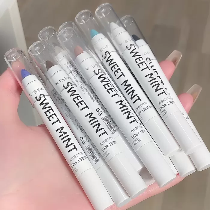 Custom Brand Cosmetic Packaging Sharpenable Lipstick Pen 5g PVC Automatic Highlighter Empty Liner Silkworm Pencil - LSE118Y - Image 5