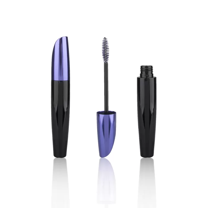CustomTwo Tone Private Label Mascara Containers Two Colors Plastic Tube Empty Eyelash Packaging 129.4*20.4 mm - MC051