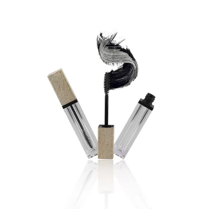 Custom Transparent Bottle Mascara Tube Packaging With Brush Wand Eyelash Growth - MC091 - Image 2