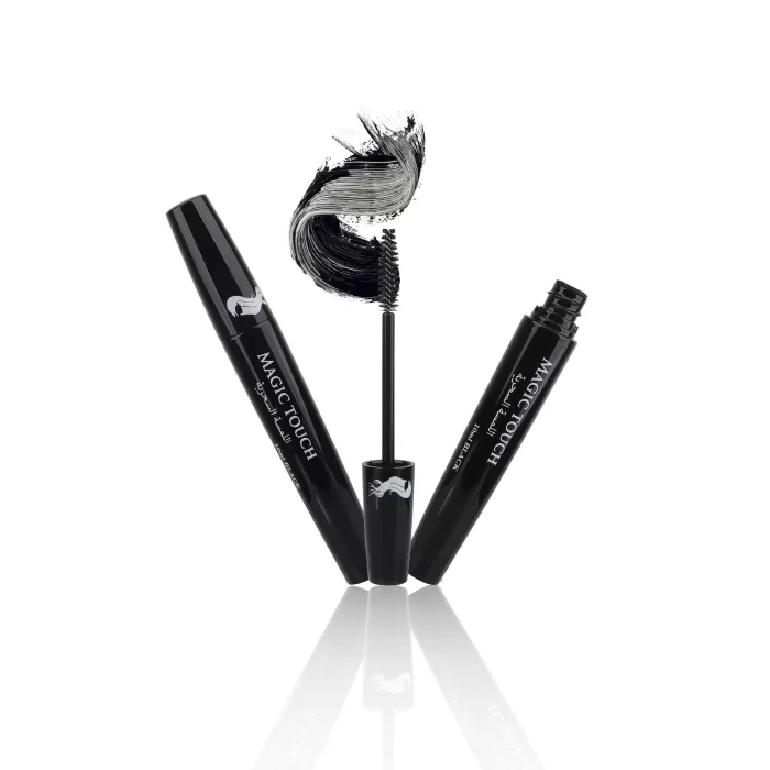 Black 10ml Petg Plastic Cosmetic Mascara Tubes Nylon Brush White Silk Screen Printing White - MC099 - Image 3