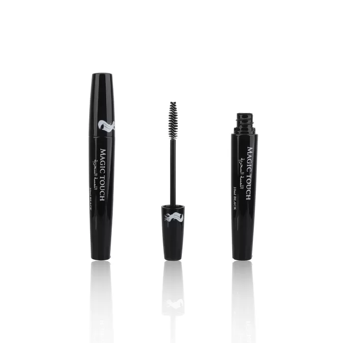 Black 10ml Petg Plastic Cosmetic Mascara Tubes Nylon Brush White Silk Screen Printing White - MC099 - Image 5