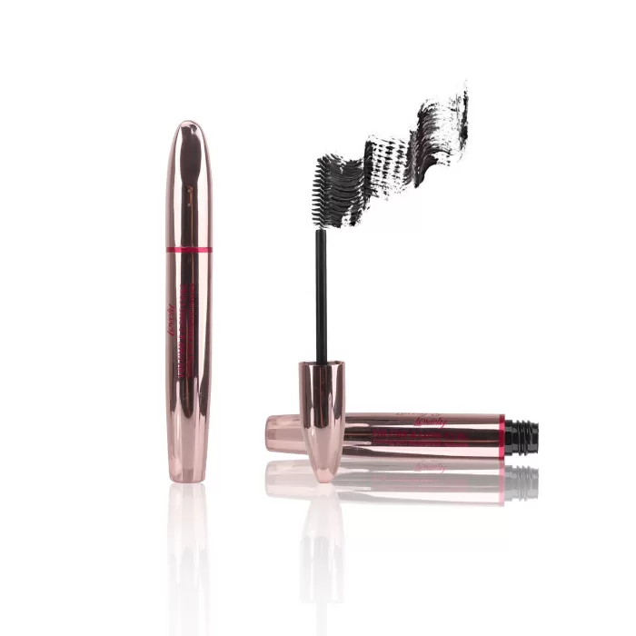 2022 Custom Aluminum Empty Mascara Packaging Rose Gold Eyelash Serum Container Printing Hot Stamping Golden - MC103