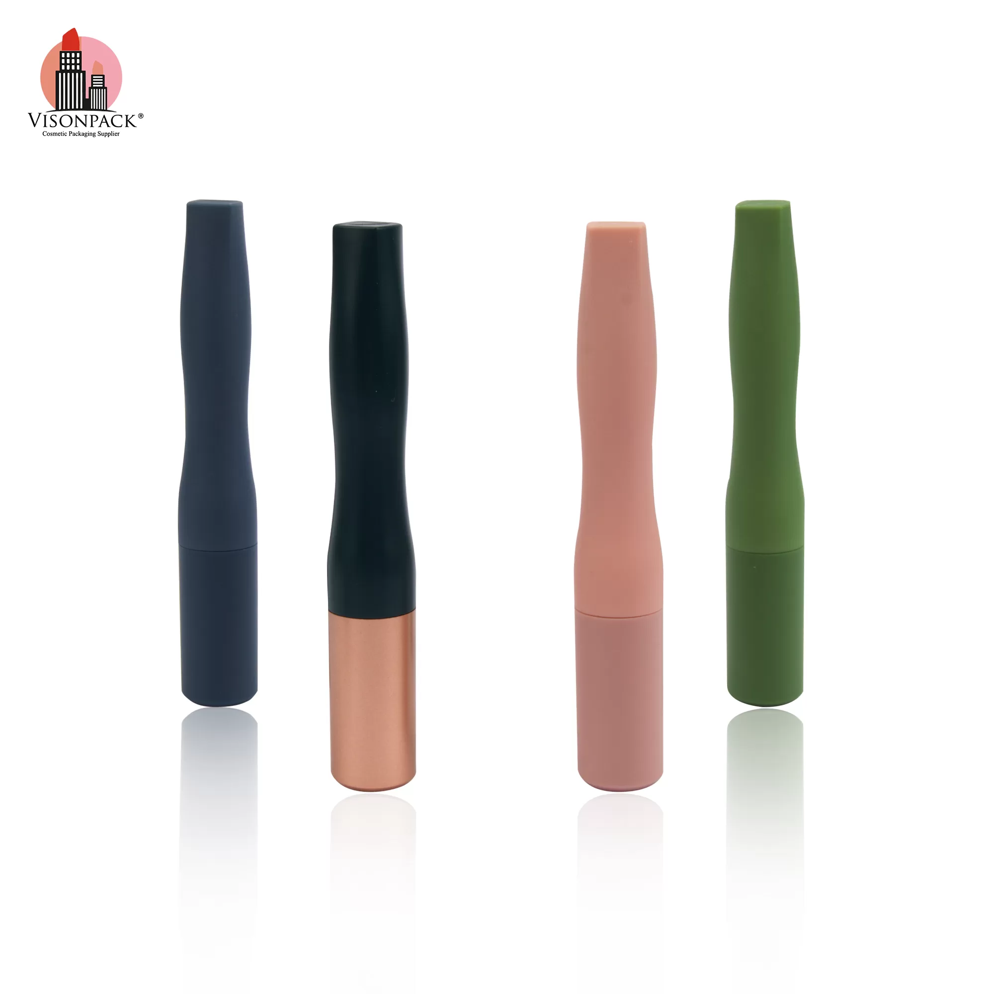 Wholesale Unique Shape Empty Eyelash Mascara Tube With Brush Custom Color Wand Tubes Free Samples - MC110 - Image 4
