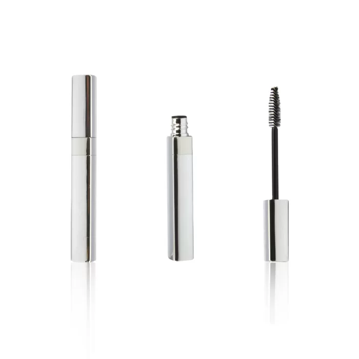New Arrival Square Slim Lip Gloss Concealer Packaging Empty Eyelash Mascara Tube Silver Custom Lids Color - MC146