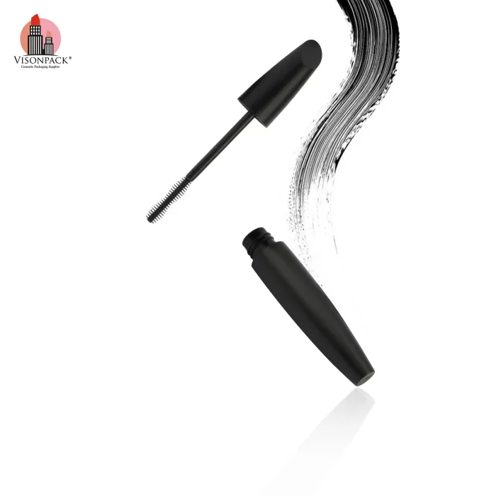 Classical Oval Shape Mascara Wand Bottle Matte Black Private Label Empty Tubes Customized - MC152 - Image 4