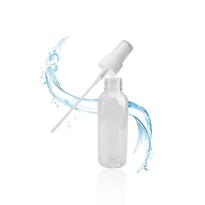 PET Plastic Alcohol Sprayer Bottle 100ml Hand Sanitizer Spray Pump Serum 18-24mm Neck Screw Fitting - PB008 - Image 3