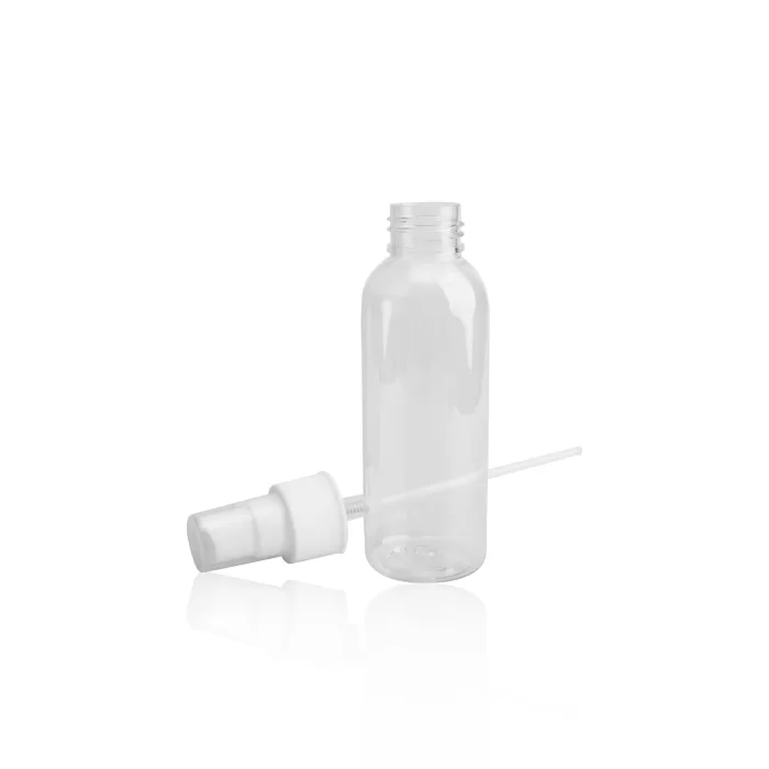 PET Plastic Alcohol Sprayer Bottle 100ml Hand Sanitizer Spray Pump Serum 18-24mm Neck Screw Fitting - PB008 - Image 4