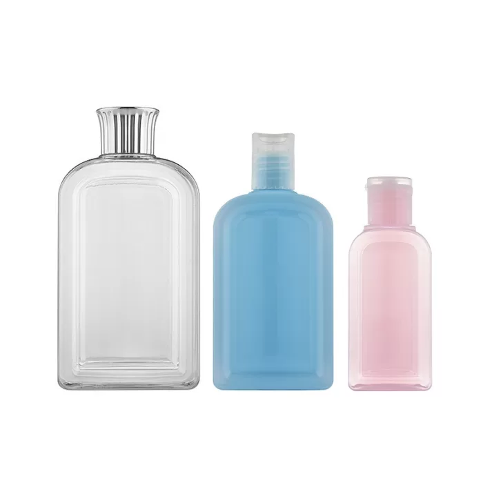 Cosmetics Personal Skincare PETG Square Empty Lotion Shampoo Liquid Soap Plastic Bottle 50ml 120ml 260ml - PB100