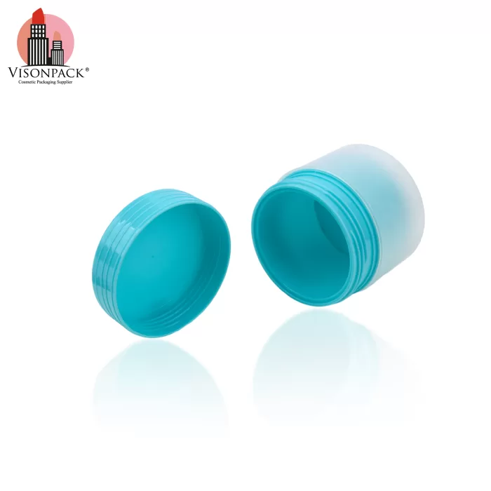 Colorful Skin Care Face Cream Masque Frosted Container 80ml 80g Empty Plastic Lotion Cream Jar Custom Logo Color - PJ009 - Image 5