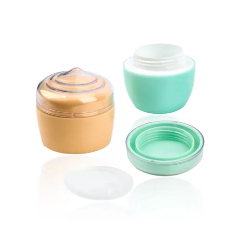 50g Round OEM Custom Color Plastic Lotion Container Face Cream Jar Private Label - PJ010