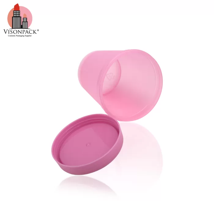 100ml 3.4oz Refillable Plastic Cosmetic Jar with Screw-on Lid for Body Scrub, Masque - PJ011 - Image 6