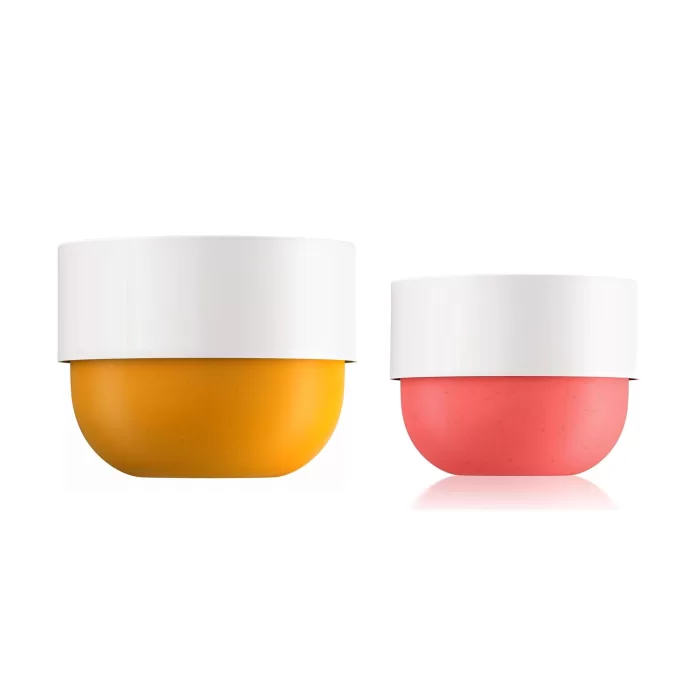 Custom Round Plastic Cream Jar 150g-500g for Cosmetics, Skincare, Hair Care, Body Scrub - PJ230 - Image 4