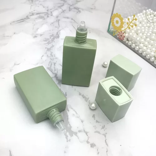 30ml 30g Empty Square Sunscreen Lotion PE Squeeze Bottle Liquid Foundation Highlighter Cream Big Capacity - SB569